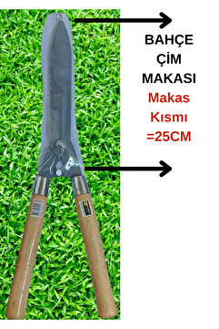 KL HOME Süper Çim   Kavisli Keskin Ağız Çimen Makası - Biçme Makası