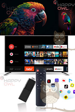 Happy Owl Ultra Hd Android Tv Box 4k Android Tv Tv Box Tv Stick Medya Oynatıcı Smart Tv Wifi