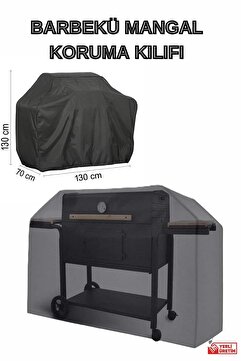 AutoEN Mangal Barbekü  Koruma Örtüsü Bahçe Balkon Mobilya Mangal Koruma Kılıfı  (Su Geçirmez )