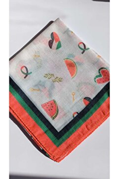 EMKSHOP Çocuk Başörtüsü Eşarp %100 Pamuktan Üreti̇lmi̇şti̇r Hafi̇fti̇r Terletmez ( 80 * 80 Cm )