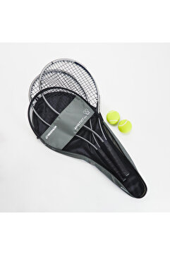 Decathlon Yetişkin Tenis Seti - 2 Raket / 2 Top / 1 Kılıf - Essential