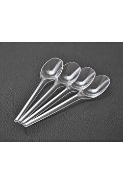 YOK YOK AMBALAJ Eko Plastik Şeffaf Kaşık 100'lü