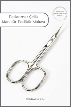 SEVRU İnce Ağız Kaş, Manikür, Saç, Sakal ve Nakış Makası, Et Makası - Paslanmaz Çelik
