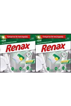 RENAX Bulaşık Makine Kapsülü 44'lü X 2 Adet