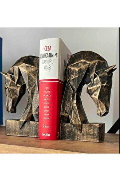jeane home decor 20 Cm 2 Adet Dekoratif Kübik Geometrik Tasarım At Kitap Tutucu Biblo