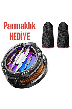 Rabbit Tech Cx07 Hızınızı 2 Kat Arttıracak CX-07 Manyetik/Klipsli Cep Telefon Soğutma Fanı PUBG CX 07 soğutucu