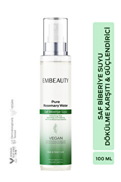 Embeauty Biberiye Suyu Dökülme Karşıtı Ve Hızlı Saç Uzatma Etkili Saç Toniği 100 ml