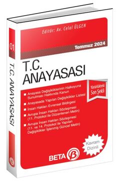 Timaş Yayınları T.C. Anayasası