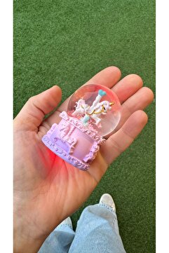 babysch Kar Küresi Küçük boy Atlı karınca kar küresi Işıklı