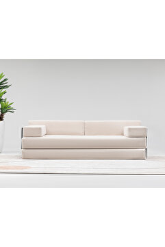 Gaga Mobilya (90x200cm) Aktivite koltuğu Kanepe Koltuk Yataklı Kanepe Üçlü Koltuk Üçlü Kanepe (bej)