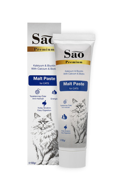 Sao Premium Anti-hairball Tüy Yumağı Önleyici Malt Kedi Macunu 100gr
