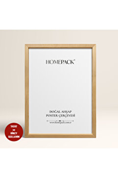 HOMEPACK Posterlerinizi Sevdiğiniz Şekilde Görüntüleyin: Tek Parça Boş Çerçeve (Önü korumalı, Postersiz)