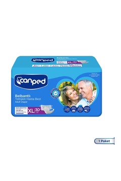 Canped Belbantlı Hasta Bezi Extra Büyük Boy Large 30 Lu
