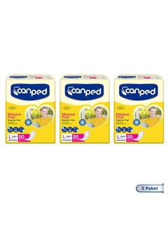 Canped Mesane Pedi Yoğun L Beden 60 Lı