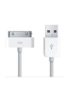 Shark Iphone Ipad 1 2 3  4 4s Uyumlu Usb Şarj Kablosu 1 mt