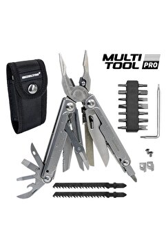 İzeltaş İzeltaş Multi Tool PRO 15 Fonksiyonlu Çok Amaçlı El Aleti 180 mm
