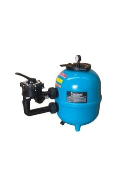 Gemaş Premium Plastik Havuz Kum Filtresi 400 Mm Yandan Vanalı