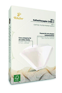 Tchibo Filtre Kahve Kağıdı 4 Numara 80 Adet Kağıt Filtre