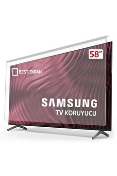 best ekran Samsung 58au7000 Tv Ekran Koruyucu 58" Inç 146cm 147 Ekran KIRILMAZ Cu7000