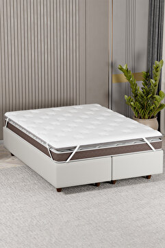 Mobpazar Yatak Pedi, Serap Comfort Premium Kapitoneli Yatak Pedi, Full Ortopedik, Ölçü Seçenekli