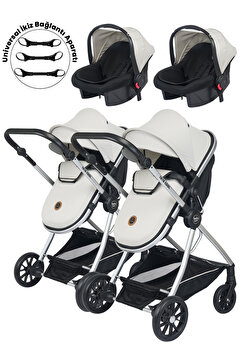 Baby Home 1010 Ayrılıp Birleşebilen Travel Sistem İkiz Bebek Arabası