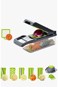 Genel Markalar Veggie Slicer Sebze Doğrayıcı Sebze Dilimleyici 16 Parça
