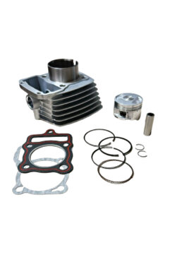 ORMO Silindir Set ''125cc/56.5mm'' [ Perno:14/Boy:69mm - KM125-6 PLUS ] - CG/KUBA