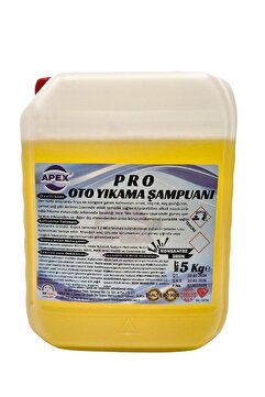 Apex Araç Köpük Şampuanı 5 Kg, Oto Yıkama Şampuanı 1/60 Konsantre Şampuan Ile Araç Yıkama Sünger Hediyeli
