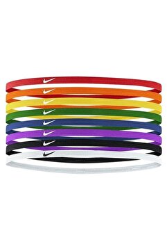 Nike N0002547-950 Printed Saç Bandı 8 Li Paket