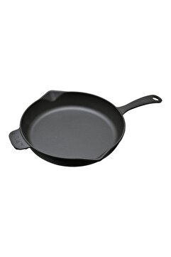 Lava Demir Döküm 28 Cm Metal Kulplu Kızartma Tavası