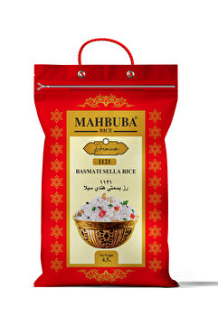 Mahbuba 1121 Premium Basmati Pirinç 4,5kg Glutensiz (PESTİSİT VE AFLATOKSİN ANALİZLİ)