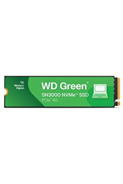 WD GREEN 500GB SN3000 NVMe Gen4X4 2280 M.2 SSD 5000MB/4000MB WDS500G4G0E