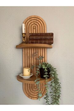 Serenti Home Dekoratif Duvar Rafı Büyük Boy (70X20 CM)