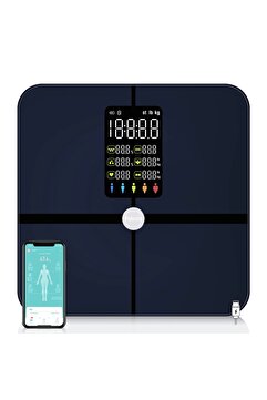 Fabcio Fitsmart Plus Bluetooth Çok Fonksiyonlu Yağ Ölçer Akıllı Tartı