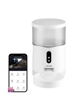 NEUTRON Wi-fi Destekli - App Ile Kontrol Kameralı Ve Sesli Akıllı Mama Kabı