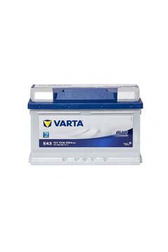 Varta Blue Dynamic E43 12 Volt 72 Amper Akü