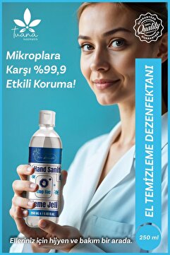 Tuana Kozmetik Tuana El Temizleme Dezenfektan 250 mL
