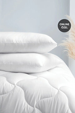 Yataş Eco Night Çift Kişilik Yorgan - Yastık Set
