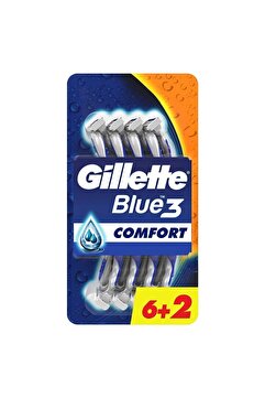 Gillette Blue3 Comfort Kullan At Tıraş Bıçağı 8'li