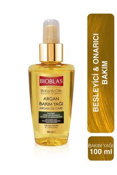 Bioblas Argan Saç Bakım Yağı – Besleyici Onarım & İpeksi Yumuşaklık 100 ml