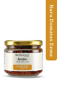 Mr.Delicious' Pestolu & Parmesanlı Kuru Domates Ezme Letafet