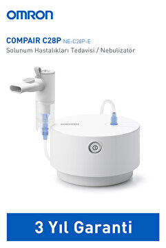 Omron C28P, Hızlı Tedavi Süresi Sunan, Dayanıklı Nebulizatör