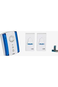 Cata CT-203 KABLOSUZ KUMANDALI 2 BUTONLU KAPI ZİLİ