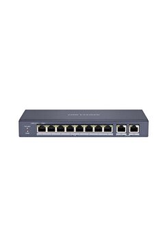 Hikvision Ds-3e310p-e/m(B) 8 Port Poe (80W) 10/100mbps 2ge Uplink Switch