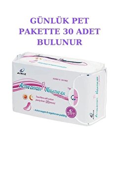 Airiz Tiens Günlük Ped ( 30 Adet ) Emici Yapısı Yumuşak Pamuklu Katman Kadın Pedi