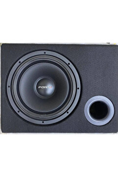For-X X-120 30cm Uyumlu Subwoofer 1200watt 300rms (KABİNLİ/BASS) Kabinli