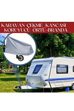 Breen Karavan Çekme Kancası Koruyucu Örtü, Birleşim Yeri Kılıfı, Su Geçirmez, Toz ve Kir Önleyici Branda