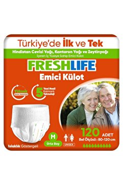 Freshlife Medium Emici Külot 30’lu 4 Paket (120 ADET)