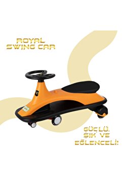 Babycim ROYAL SWİNG PLAZMA KAY KAY BİNGİT ARABA - TURUNCU