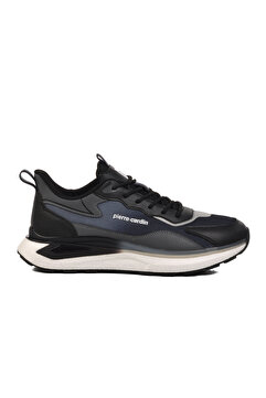 Pierre Cardin Siyah Fileli Hafif Erkek Spor Ayakkabı PCI-11350 M